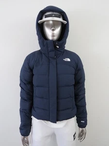 NWT Womens The North Face Baltic Hooded Insulated Puffer Down Jacket - Navy - Picture 1 of 17