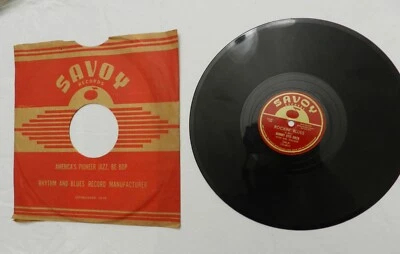 10" 78 RPM, Johnny Otis Orchestra - Rockin' Blues, Savoy 765, 1950 BLUES, VG++ - Image 1 of 3