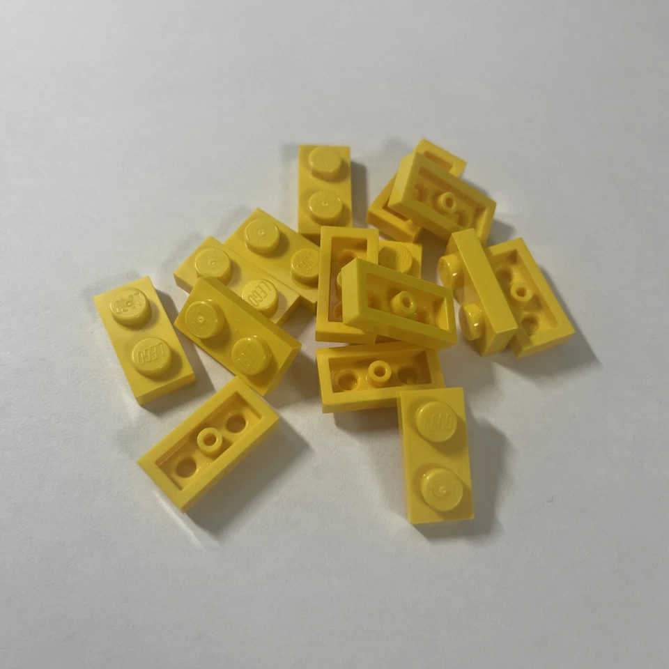 15x Lego® Classic City Platte 1 x 2 3023 Gelb Yellow Basis Neu New - Bild 1 von 1