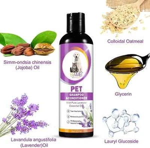Dogs and Cats Shampoo with Natural Plant Extracts and Lavender SALE - Picture 1 of 8
