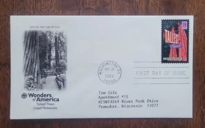 US FDC # 4063 Tallest Trees 2006. - Image 1 of 4