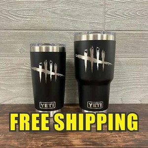 Dead By Daylight Personalized Custom Engraved Tumbler cup - YETI 20oz or 30oz - Picture 1 of 7