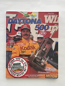 Daytona 500 1992 programa oficial de carreras NASCAR con parche ""Speed Weeks - Imagen 1 de 6