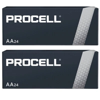 48 AA Duracell Procell Constant Alkaline Batteries 1.5V (PC1500, LR6) — 第 1/4 张图片