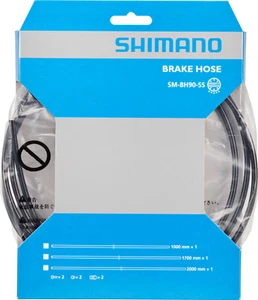 Shimano Hydraulic Brake Hose for SM-BH90-SS - 1700mm Inc. Fittings - Picture 1 of 3