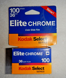 SEALED KODAK ELITE CHROME FILM FOR COLOR SLIDES 100 -36 EXP EXPIRED 11/2000