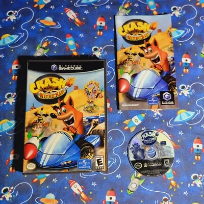 Crash Nitro Kart (Nintendo GameCube, 2003) Complete W Manual Tested - Image 1 of 4