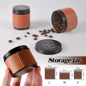 Mini tarro de almacenamiento de granos de café portátil para acampar al aire libre tanque sellado de granos de café - Imagen 1 de 17