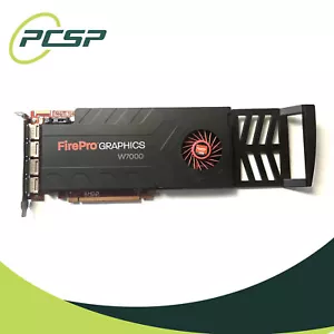 HP AMD FirePro W7000 4GB PCIe 4x DisplayPort Video Graphics Card 703482-001 - Picture 1 of 4