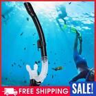 Swimming Diving Breathing Tube Snorkeling Silicon Pipe Underwater Black 