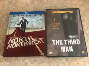 North by Northwest (Blu-ray, Digibook) 50th Anniversary and The Third Man DVD - Picture 1 of 19