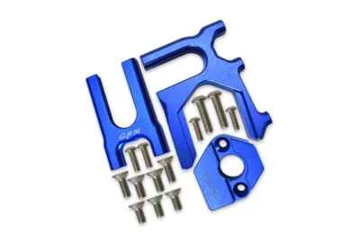 GPM Arrma Aluminum MOTORMOUNT Front/Rear Infraction Kraton #mak01718a BLUE - Image 1 of 4
