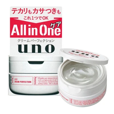 Shiseido Uno Cream Perfection All in One Cream for Men 90g - Image 1 of 4