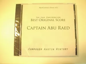 CD Banda Sonora de Película CAPITÁN ABU RAED PARA SU PROPIEDAD MEJOR PARTITURA ORIGINAL Austin Wintory - Imagen 1 de 1