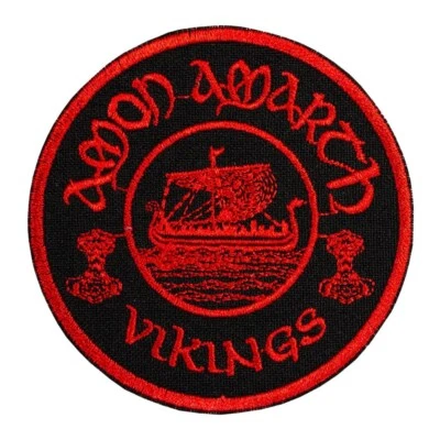 Amon Amarth Vikings Patch | Ship Scum Swedish Melodic Death Metal Band Logo - Image 1 of 2
