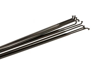 DT SWISS Nuevos Radios Aero Bladed 253mm J-Bend 14g Lote de 10 Negros NUEVO Foto 1 de 4