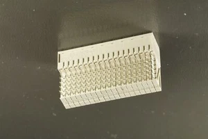 352009-1 TE Conn Connector Receptacle Backplane 2.0mm 95 Pos 5 Rows Thru RA NOS - Picture 1 of 3