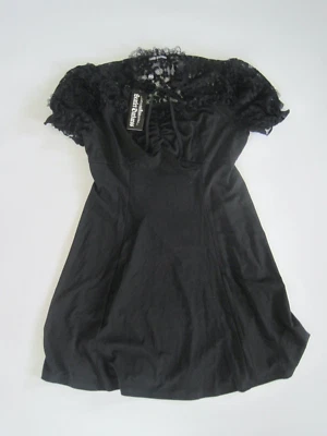 Scarlet Darkness Size L Women's Dress Lace Sheer Top NWT - Image 1 of 4