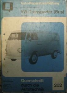 * VW Bus Transporter T2 T 2 1500 1600 1700 ab 1968 Reparaturanleitung ORIGINAL - Imagen 1 de 1