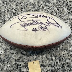 Randy White Autographed Football No Coa. Cowboys. To Jason