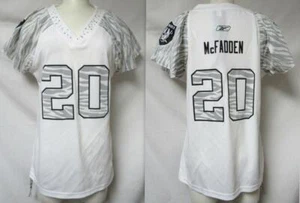 Oakland Raiders Darren McFadden #20 Women's Size Medium Jersey A1 6061 - Picture 1 of 8