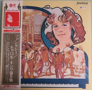 MINT Carole King Fantasy Japan pressing 12'' vinyl Lp 1973 & OBI rare rock pop - Bild 1 von 6