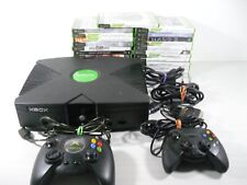 Microsoft Original Xbox Console With 2 Controllers & 25 Games Bundle