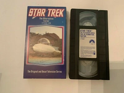 1967 Star Trek Original TV Series The Alternative Factor VHS Video Tape - Изображение 1 из 2