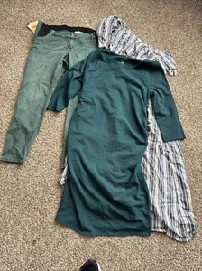 Lot 3 XXL Isabel Maternity Clothing Dresses & Pants #26 - Picture 1 of 3