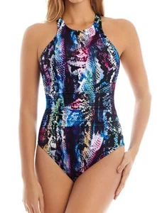 NUEVO CON ETIQUETAS PRECIO DE VENTA SUGERIDO POR EL FABRICANTE $166 - TRAJE DE BAÑO Boa Danika, multicolor, talla 12 - Imagen 1 de 2