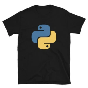 Camiseta con logotipo de Python ingenieros desarrolladores de software codificador regalo camiseta - Imagen 1 de 8