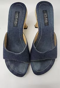 Calzature Splash Fashion Denim da donna taglia 6,5 (usate)*** - Foto 1 di 11