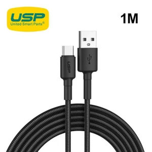 1M/3M USB to Type C Charger Cable 3A Fast Charging Lead Data Cord for Samsung AU - Picture 1 of 15