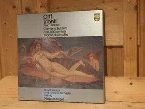 Orff Trionfi Trittico Teatrale Carmina Burana KEGEL PHILIPS ETERNA 3 LP BOX MINT - Picture 1 of 4