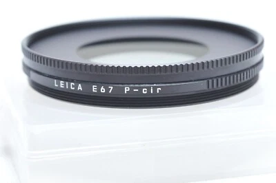 Leica 13407 E67 Circular Polarizer 67mm P-Cir Lens Filter - Image 1 of 4