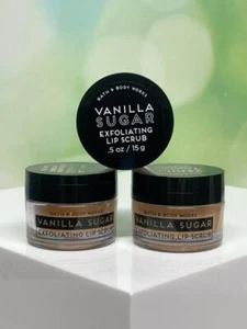 x3 Bath & Body Works Vanilla Sugar Exfoliating Lip Scrub - Picture 1 of 1