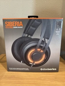 SteelSeries Siberia Elite Prism Black Headband Gaming Headset (CIB) - Picture 1 of 13