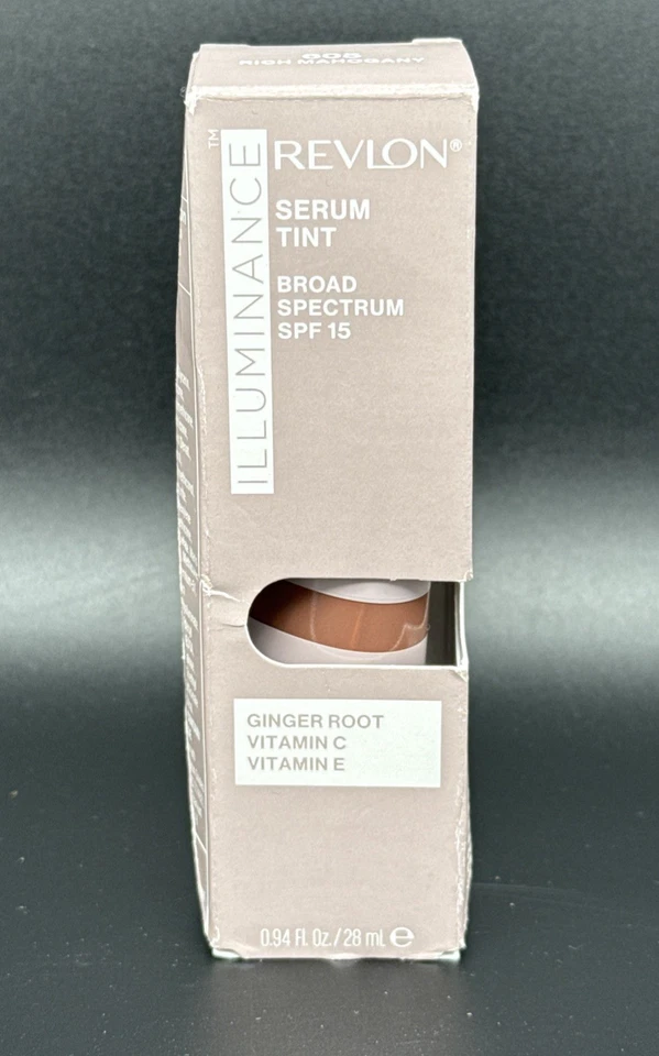 Revlon Illuminance Serum Tint Broad Spectrum SPF 15 605 Rich Mahogany Exp 11/25 - Image 1 of 4