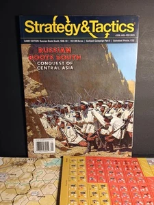 NEW UNPUNCHED STRATEGY & TACTICS 338 - Russian Boots South, 1840-93 CENTRAL ASIA - Picture 1 of 1