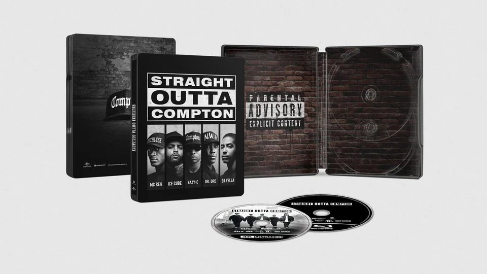 Straight Outta Compton (10th Anniversary) - Limited Edition Steelbook (4K Ul... - Image 1 of 1