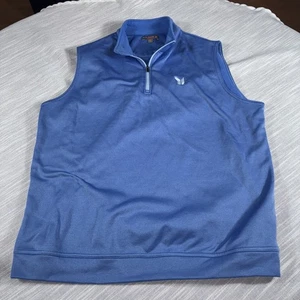 Peter Millar Golf Performance 1/4 Zip Pullover Gr. Large einmal getragen vorne Logo - Bild 1 von 5