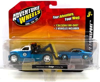 Adventure колеса Elite транспорта Maisto Wrecker с 1970 Dodge Challenger R/T - Изображение 1 из 4