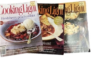 Cooking Light Cookbook Magazine, 2007 3 Issues Lot - Picture 1 of 7