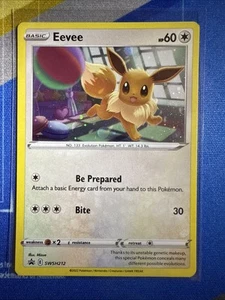 Eevee SWSH: Sword & Shield Promo Cards #SWSH212 Promo HD HALF SWIRL - Picture 1 of 3