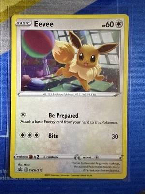 Eevee SWSH: Sword & Shield Promo Cards #SWSH212 Promo HD HALF SWIRL - Image 1 of 3