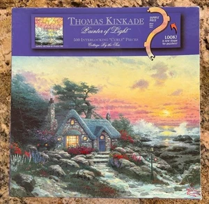 Ceaco Puzzle; Cottage by the Sea von Thomas Kinkade; 500 lockige Teile 1053-3 - Bild 1 von 3