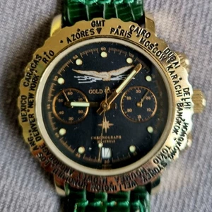 POLJOT 3133 Chronograph GOLD EAGLE, russische Uhr, Handaufzug, Datum - Bild 1 von 9
