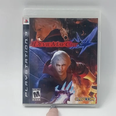 Devil May Cry 4 Sony PlayStation 3 PS3 Complete CIB With Manual Tested  - Image 1 of 4