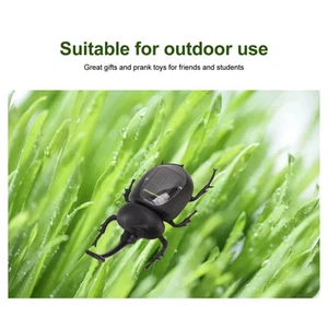 Solar Powered Insect Toy Home Decoration Educational Fake Dung Model - Picture 1 of 12