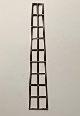 LEGO Boat, Mast Rigging Long 27 x 5 - 2541, Brown, Vintage Free Shipping - Image 1 of 2